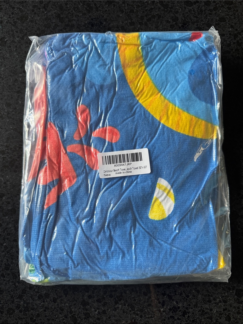NEW Dinosaur Graphic Microfiber Towel 30 X 60